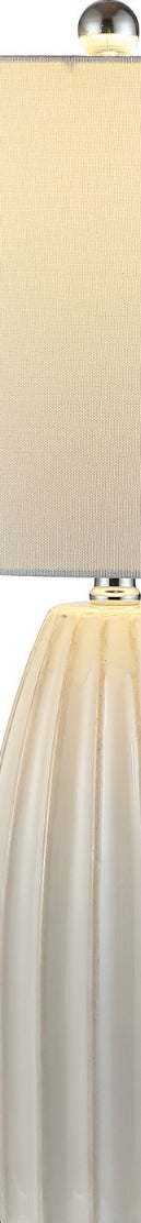 Safavieh Kayden TBL4343A Ivory Lamp Main On
