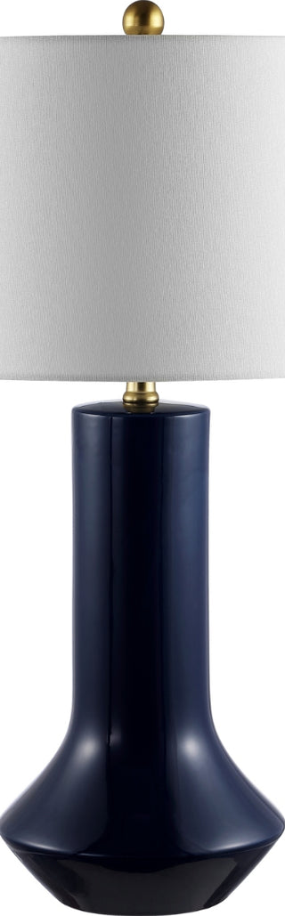 Safavieh Wells TBL4349A Navy Blue Lamp Main Off