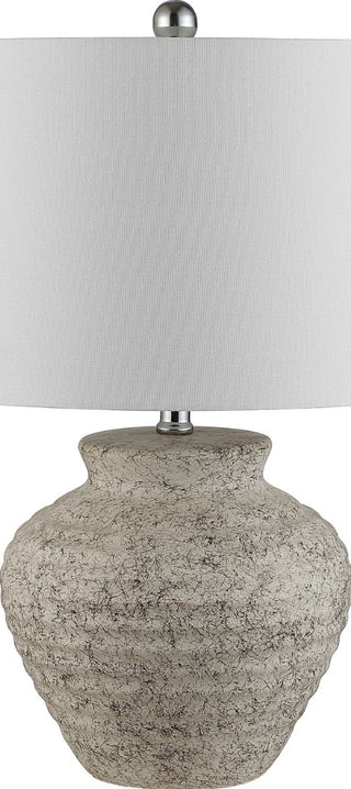 Safavieh Ledger TBL4352A Light Grey Lamp Main Off