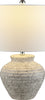 Safavieh Ledger TBL4352A Light Grey Lamp Main On