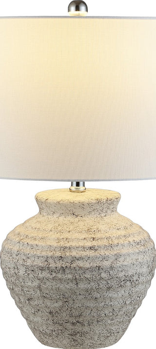 Safavieh Ledger TBL4352A Light Grey Lamp Main On
