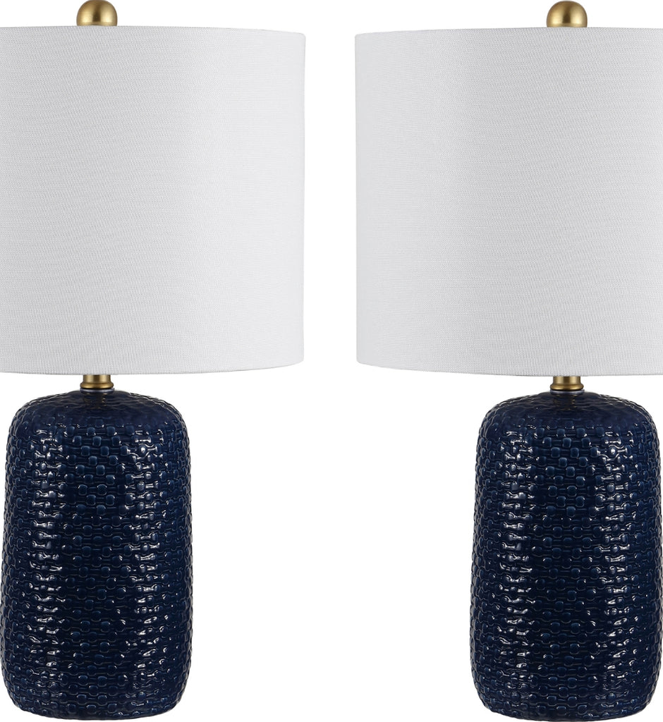 Safavieh Huxley TBL4354A Navy Blue Lamp main image