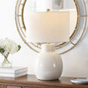 Safavieh Syra TBL4360A Ivory Lamp Room Scene On Feature