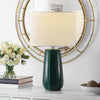 Safavieh Yani TBL4361A Dark Green Lamp Room Scene On Feature