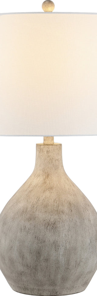 Safavieh Tolen TBL4366A Grey Lamp Main On