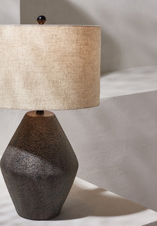 Safavieh Ersta TBL4367A Brown Lamp Room Scene On Feature