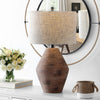 Safavieh Detris TBL4368A Brown Lamp Room Scene On Feature