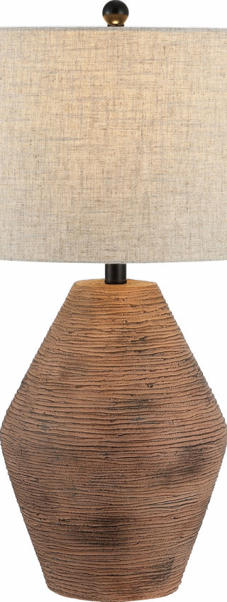 Safavieh Detris TBL4368A Brown Lamp Main On