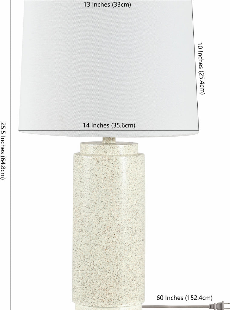 Safavieh Silla TBL4371A White / Grey Lamp main image