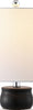 Safavieh Ventrus TBL4374A White / Black Lamp Main On