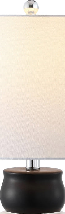 Safavieh Ventrus TBL4374A White / Black Lamp Main On