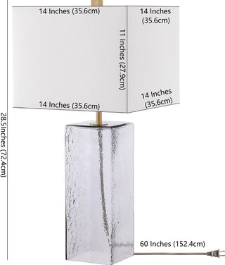 Safavieh Memris TBL4383A Grey Lamp main image