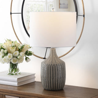 Safavieh Secia TBL4389A Grey Lamp Room Scene On Feature