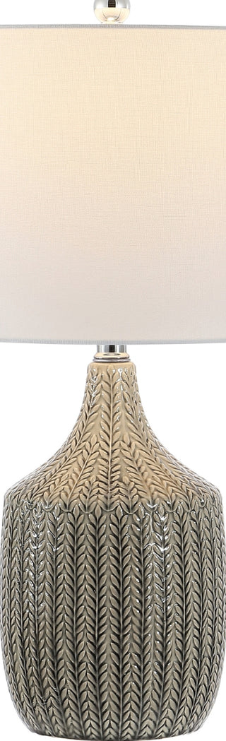 Safavieh Secia TBL4389A Grey Lamp Main On