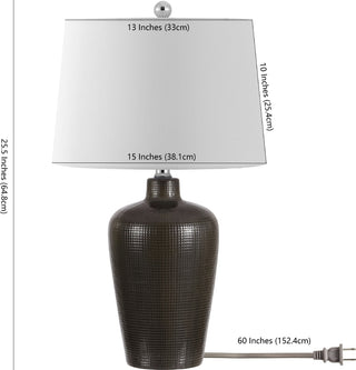 Safavieh Alria TBL4390A Brown Lamp main image