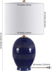 Safavieh Liney TBL4395A Blue Lamp main image