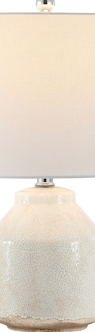 Safavieh Traken TBL4396A Antique White Lamp Main On