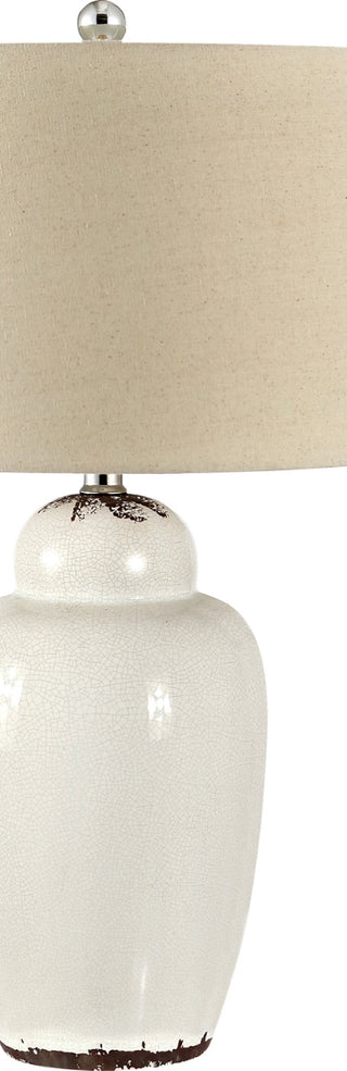 Safavieh Emerly TBL4398A Antique White Lamp Main Off