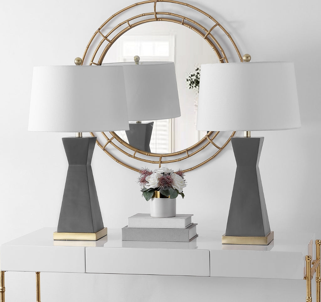 Safavieh Onder TBL4406B Grey Lamp main image