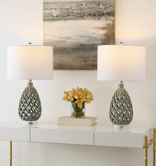 Safavieh Quin TBL4407A Grey Lamp Room Scene On Feature