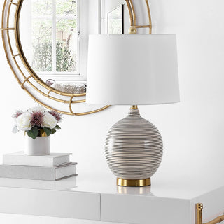 Safavieh Kremp TBL4409A Grey Lamp Room Scene Off Feature