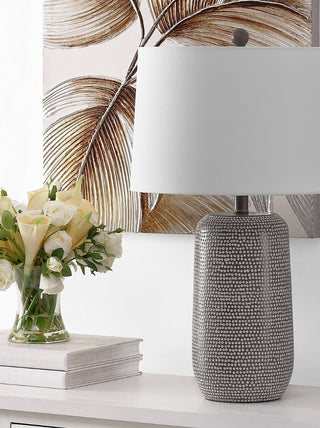 Safavieh Celvin TBL4416A Grey / White Lamp Room Scene Off Feature