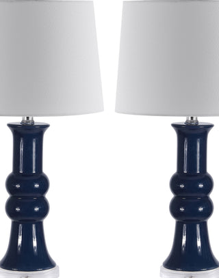 Safavieh Lamber TBL4418B Navy Lamp main image