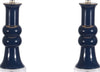 Safavieh Lamber TBL4418B Navy Lamp Main On