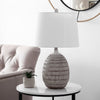 Safavieh Dewlen TBL4421A Brown / White Lamp Room Scene Off Feature