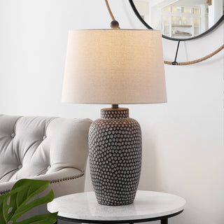 Safavieh Jerlen TBL4422A Brown / White Lamp Room Scene On Feature