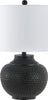 Safavieh Hemper TBL4423A Matte Black Lamp Main Off