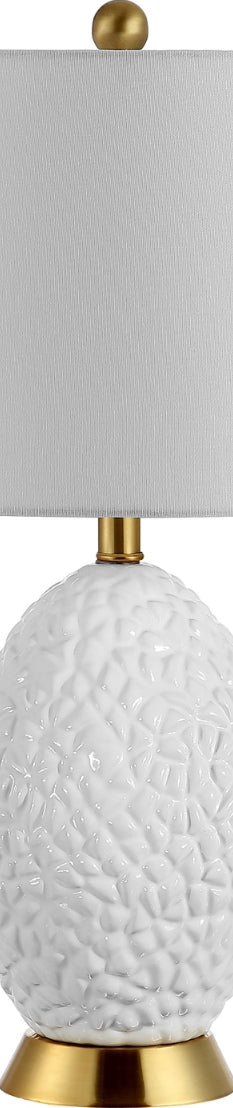 Safavieh Kimli TBL4430A White / Brass Lamp Main Off