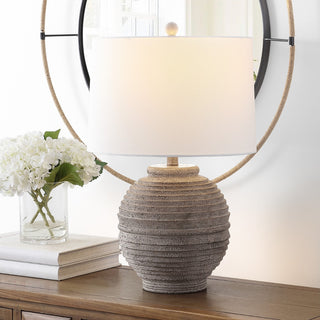 Safavieh Pendri TBL4433A Brown Lamp Room Scene On Feature