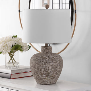 Safavieh Kei TBL4435A Grey Lamp Room Scene Off Feature