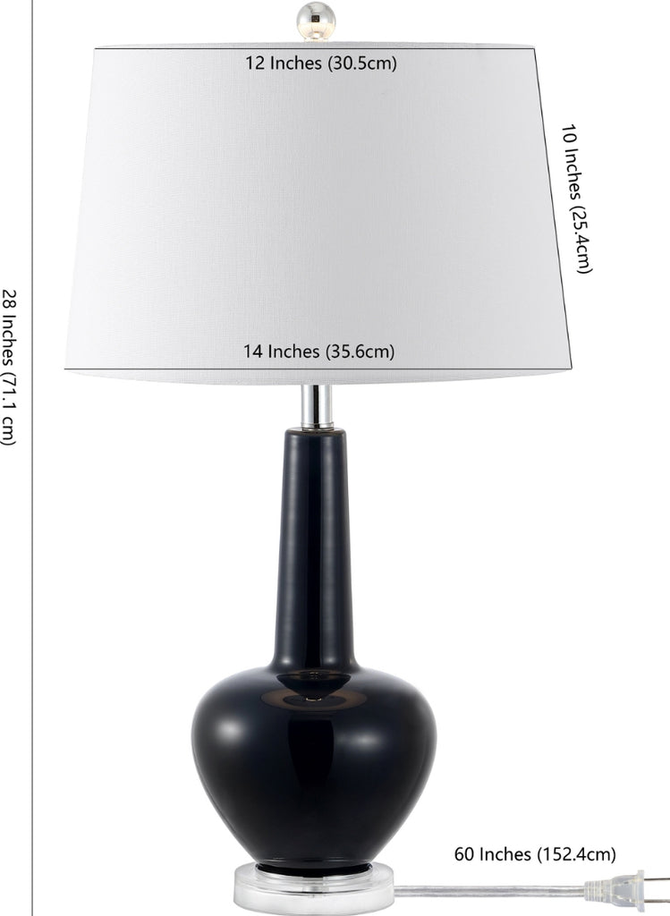 Safavieh Selmi TBL4440A Navy Lamp main image