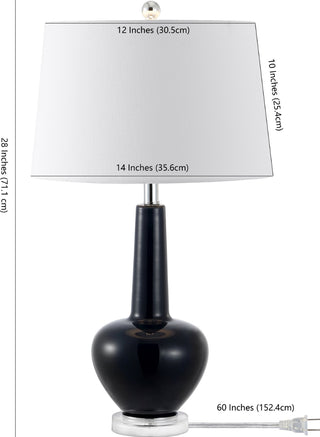 Safavieh Selmi TBL4440A Navy Lamp main image