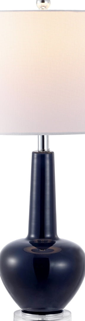 Safavieh Selmi TBL4440A Navy Lamp Main On