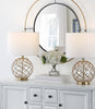 Safavieh Gremeli TBL4450A Natural / Clear Lamp Room Scene On Feature