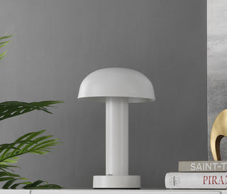 Safavieh Brahma TBL4451A White Lamp Room Scene Off Feature