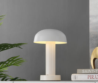 Safavieh Brahma TBL4451A White Lamp Room Scene On Feature