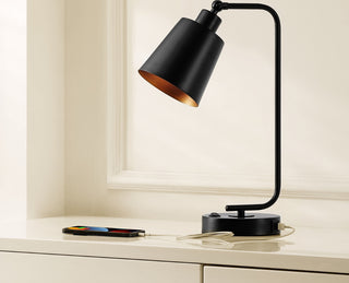 Safavieh Nobel TBL4453A Black Lamp Room Scene Off Feature