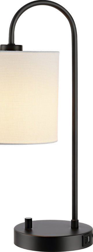 Safavieh Lybrin TBL4455A Black Lamp Main On