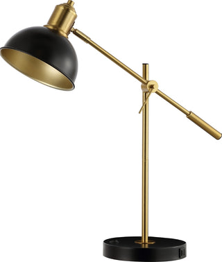 Safavieh Amur TBL4456A Black / Brass Lamp Main Off