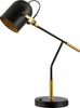 Safavieh Mulaney TBL4458A Black / Brass Lamp Main Off