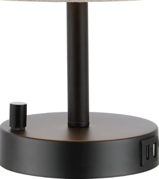 Safavieh Dexter TBL4460A Black Lamp Main On