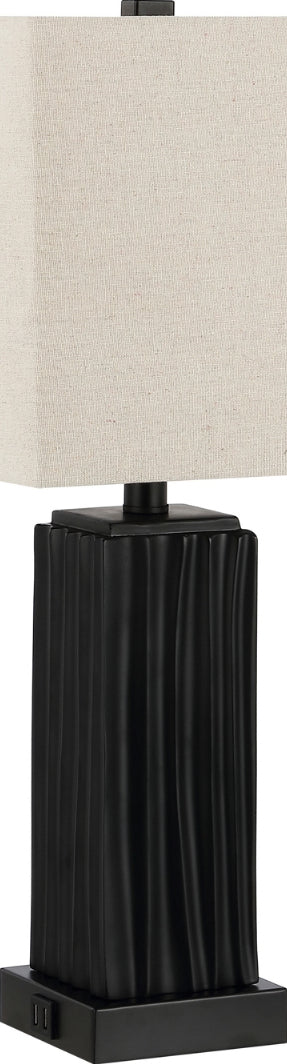 Safavieh Park TBL4462A Black Lamp Main Off