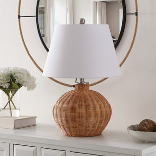 Safavieh Juana TBL4468A Natural Lamp Room Scene Off Feature