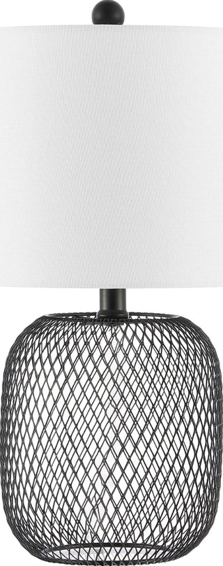 Safavieh Novis TBL4470A Black Lamp Main Off