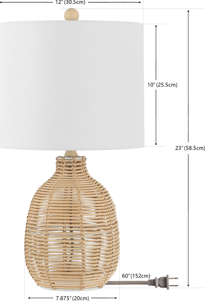 Safavieh Oroya TBL4473A Light Natural Lamp main image
