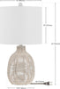 Safavieh Oroya TBL4473C Off White Lamp main image
